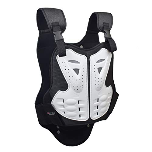 CHCYCLE Motorcycle Vest Armor Riding Chest Armor Back Protector (XL)