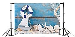 Yeele 8x6ft Blue Wooden Splint Board Sailor