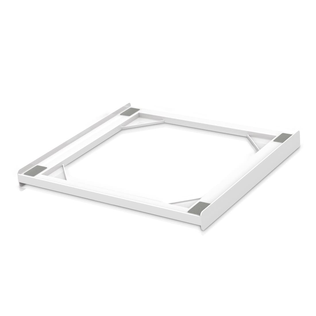 Xavax |"Basic" Intermediate Frame for Washing Machines/Dryers, Plastic | White