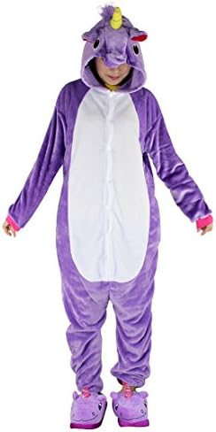 BienBien Pyjama Unicorn Adult Animal Kigurumi Costumes Carnival Halloween Cosplay Onesies for Women and Men