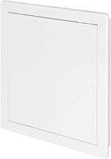 Awenta White 10 x 10 Inch ABS Access Panel 250 x 250 mm Flange 268 mm view 4