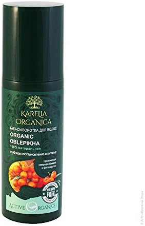 Active Organic Hair Serum «Organic Sea Buckthorn", Recovery &amp; Nourishing, 5.07 oz/ 150 ml