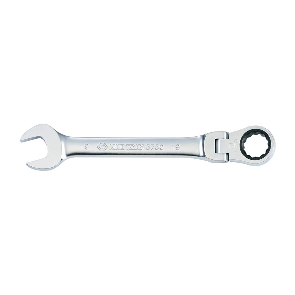 KING TONY 373018M Chrome Vanadium Alloy Steel Flexible Speed Wrench, 203 mm Length, 18 mm Size, Pack of 10
