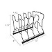 Pan Rack Organizer Shelf, Pot Rack Holder, Cookware Storage Rack for Kitchen Cabinet