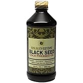 Pure Black Seed Oil - 16oz - 100% Pure and Cold Pressed Black Seed - Non-GMO and Vegan - Nigella Sativa -100% Hexane Free - Halal Certified - Special Food Grade Plastic Bottle