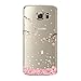 Urberry Galaxy S8 Case, S8 Soft Case, Spring Flower Case Cover for Samsung Galaxy S8 with a Free Screen Protector