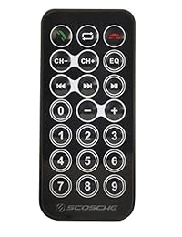 Scosche btfm2 a Audio Del Automóvil btfreq transmisor FM Bluetooth inalámbrico, color negro