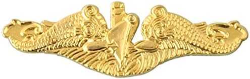 Mitchell ProffittSubmarine Dolphin Gold Lapel Pin