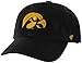 NCAA Iowa Hawkeyes '47 Brand Clean Up Adjustable Hat, Black 1, One Size