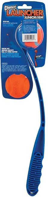 Chuckit! Launcher 18M Dog Ball Thrower Orange Blue view 4