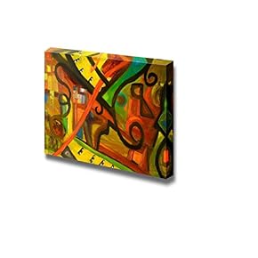 Beautiful Image of Abstract Oil Painting Wall Decor