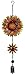 Sunset Vista Designs 14166 Hanging Decoration Garden Bell, Warm Orange and Golden Yellow with Amber 26.5 x 7.5
