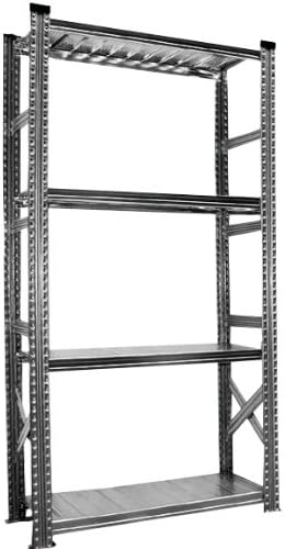 Steckregal Super1 Grundregal S1 1972x1120x400 mm 4 Böden Traglast 235