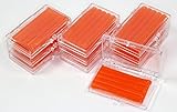 10 Pack DENTAL Orthodontic WAX BRACES Irritation ORANGE SCENTED Dental Relief