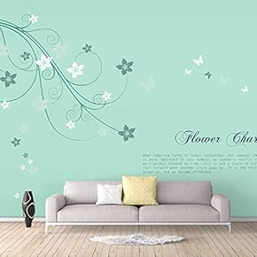 Wall Murals for Bedroom Beautiful Creative Abstract Removable Wallpaper Peel and Stick Wall Stickers - 66x96 inches