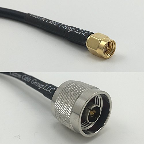 100 feet FlightAware PiAware Cable RFC400 KSR400 SMA MALE to N MALE RF coaxial cable 50ohm Quick USA Shipping