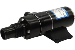 SAILINGFLO 12V Macerator Pump - 13GPM(49LPM) Self-priming Sewage Pump, RV Waster Water Pump, Marine Toilet Macerator System for Fish Tank, Trailer, Canvas