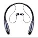 Bluetooth Headphones 14Hr Working Time, Truck Driver Bluetooth Headset, Wireless Magnetic Neckband Earphones, V4.2 Noise Cancelling Earbuds w/Mic, Compatible with Any Bluetooth Equitments (Black)