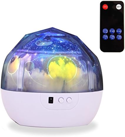 KISTRA Led Night light Remote Control Starry Sky Colorful Universe Porjection light