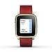 Pebble Time Steel Smartwatch for Apple/Android Devices - Gold (Renewed)