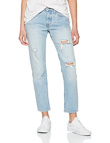 [- Levi's Women's 501 Taper Straight Jeans  -]