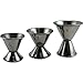JapanBargain 2919+3322+2920 Bar Jigger Set Stainless Steel