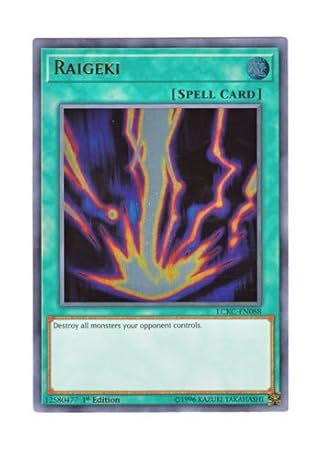Amazon 遊戯王 英語版 Lckc En088 Raigeki サンダー ボルト