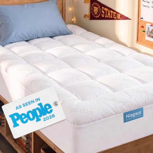 Niagara Sleep Solution Cotton Mattress Topper Twin XL