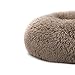 MIXJOY Orthopedic Dog Bed Comfortable Donut Cuddler Round Dog Bed Ultra Soft Washable Dog and Cat Cushion Bed (23”x23”) (Brown)thumb 3