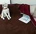 DEARTOWN Waterproof Dog Blanket for Bed Couch Sofa 70×90 Inches, Reversible Microfiber Dog Bed Cover for Large Dogs, Puppiesthumb 4