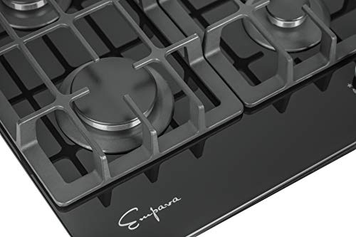 4 Empava+Burners+Cooktop+Tempered+EMPV+30GC5L70A