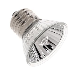 2 Pz 75W Lampada di Basking del Calore Lampade Riscaldante Alogena UVA UVB per Rettilari Animali Domestici Marca: perfk 2 Pz 75W Lampada di Basking del Calore Lampade Riscaldante Alogena UVA UVB per Rettilari Animali Domestici