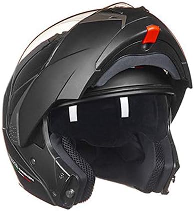 WZXH Motorcycle Full Face Helmet,Skateboard Helmet Ideal with Adjustable Headband Suitable for Adult/Kids/Youth,Street Bike Motorbike Touring