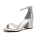 Dream Pairs Women's Low-Chunk Low Heel Pump Sandals