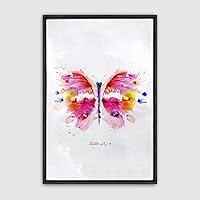 Framed Canvas Wall Art Insect Canvas Prints Home Artwork Decoration for Living Room,Bedroom - 16x24 inches