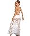 Mansy Women's Lace Knit Crochet Beach Skirt Bikini Cover Up