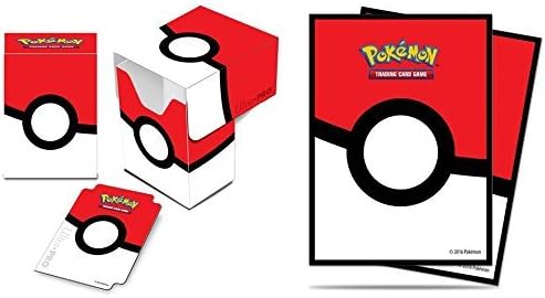Ultra Pro Pokemon Poke Ball Deck Box / Deck Protectors (65) Combo Standard Size w/ Divider