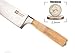 Cutting Knife with Bamboo Wooden Handle - Cooking Knife Super Sharp Kitchen Knives - Chef Knife 8 inch Blade Carbon Stainless Steel Knife - Full Tang Chopping Carving Slicing Chefs Knife Best Choice