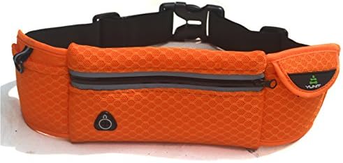 "Yunit running belt" sport belt - ifitness running belt - workout belt - smart phone belt holster - jogging belt - runners belt waist pack - running clothes for women men - adjustable for your waist.
