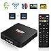 TUREWELL T95 S1 Android TV Box, Android 7.1 tv Box Amlogic S905W Quad Core 2GB RAM 16GB ROM Media Player with Digital Display HDMI HD 4K Ethernet WiFi 2.4GHz primary