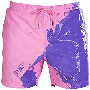 Irforay Color Changing Swimming Shorts Color Changing Swimming