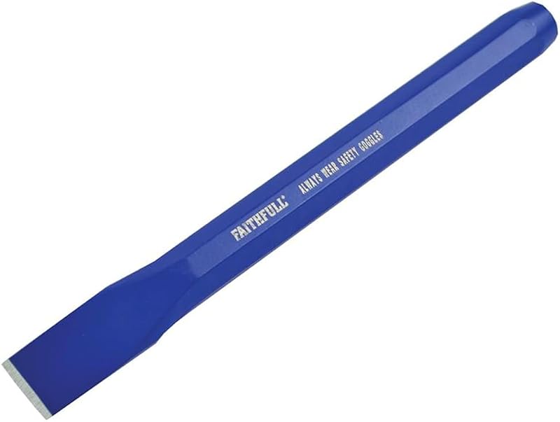 Faithfull FAI101 Cold Chisel 250 x 25 mm 10 x 1 in Flat Octagon Steel