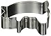 Fox Run Pig Cookie Cutter, 3-Inch, Stainless Steel