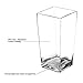 Royal Imports Flower Vase Glass Square Tapered Decorative Tabletop Centerpiece for Home Decor, Wedding Bouquet, Floral Gift Arrangement - Tall Square Tapered Shape, 10