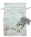 Westman Works First Holy Communion Rosary Beads with Metal Crucifix & Center for Him Deluxe Set with Gift Bag