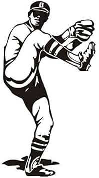 Etiqueta De La Pared,Vinilo de deporte tatuajes de pared de béisbol