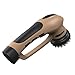 Electric Shoe Polisher, Cordless Shoe Polish Electric Brush Scrubber with Rechargeable Battery Handheld Automatic Shoe Polisher Machine Applicator Portable Cleaning Brush Kit