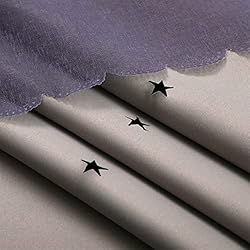 ZJXSNEH Blackout Star Curtains Stars Blackout