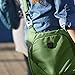 Lewis N. Clark Anti-theft Crossbody Purse + Sling Bag for Women, Men, Travel or Work with RFID Blocking Technology, Slash Resistant Material, Locking Zippers & Adjustable Shoulder Strap, Moss