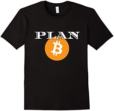 Men's Bitcoin Plan B 2XL Black